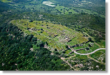 Sardegna Monte Sirai siti archeologici