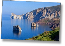 Costa di Nebida nell'iglesiente della Sardegna