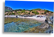 Spiaggia in sardegna a masua nel sulcis