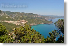 Panoramica della Costa di Nebida e Masua