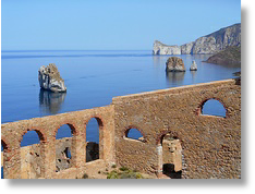 Costa di Nebida dalla laveria Lamarmora