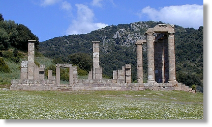 Tenpio di antas siti storici archeologici