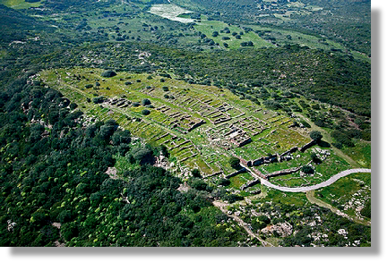 Sardegna Monte Sirai siti archeologici